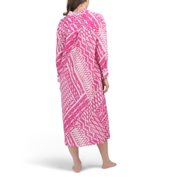 COPY - NATORI Magenta Chibana Gateway Long Sleepshirt - Picture 2 of 2